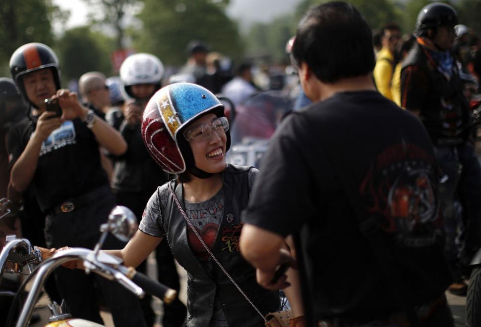 Aşa arată o întrunire a pasionaţilor de Harley Davidson în China 208336