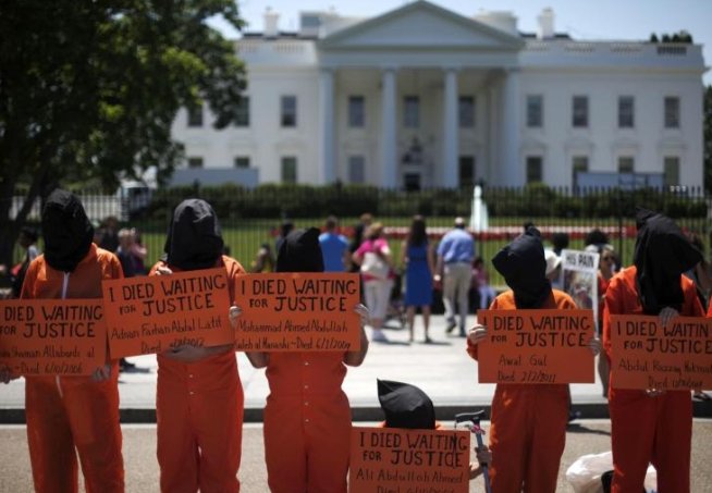 SUA. 100 de zile de greva foamei la Guantanamo Bay