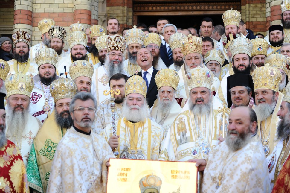 Preşedintele Traian Băsescu, subiect de glumă la un congres al ateilor