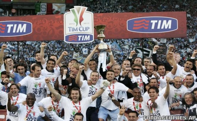 Lazio a câştigat pentru a şasea oară Cupa Italiei. Benfica a ratat dramatic un alt trofeu
