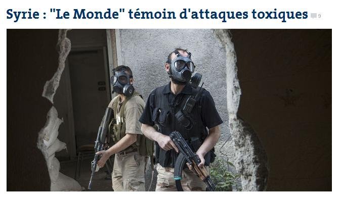 Le Monde: Armata siriană a folosit arme chimice împotriva rebelilor