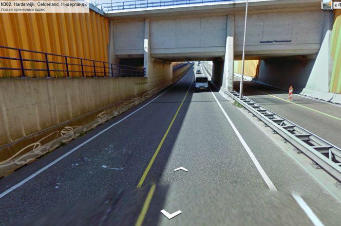 Cu această autostradă se mândresc olandezii. Trece pe SUB apele unui lac 210107