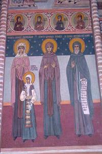 Un EXTRATERESTRU a fost descoperit desenat într-una din cele mai vechi mănăstiri din România. "Nu ne explicăm apariţia lui acolo" 210148