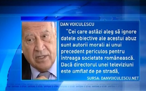 Dan Voiculescu reclamă abuzul DNA: Sorin Alexandrescu este anchetat de o instituţie care nu are competenţă