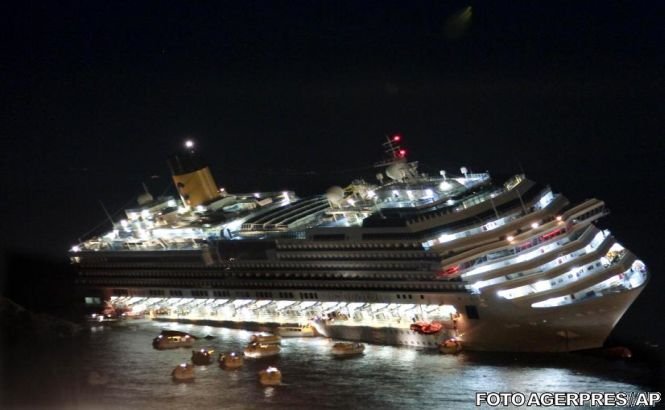 Pasagerii spanioli de pe Costa Concordia vor primi despăgubiri de câte 17.594 de euro
