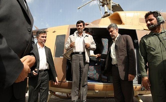 Mahmoud Ahmadinejad a scăpat teafăr dintr-un &quot;incident aviatic&quot;