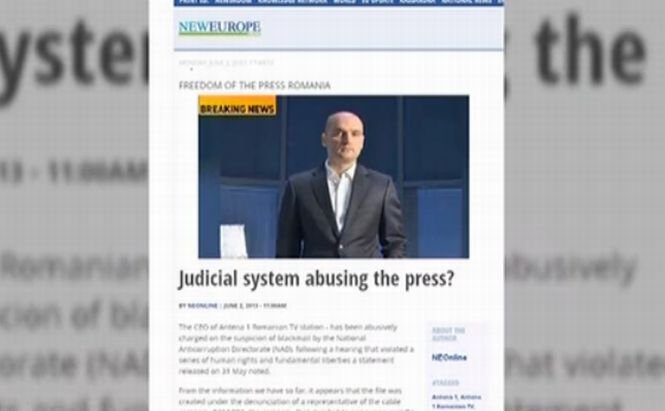 Ce relatează presa internaţională despre arestarea lui Sorin Alexandrescu
