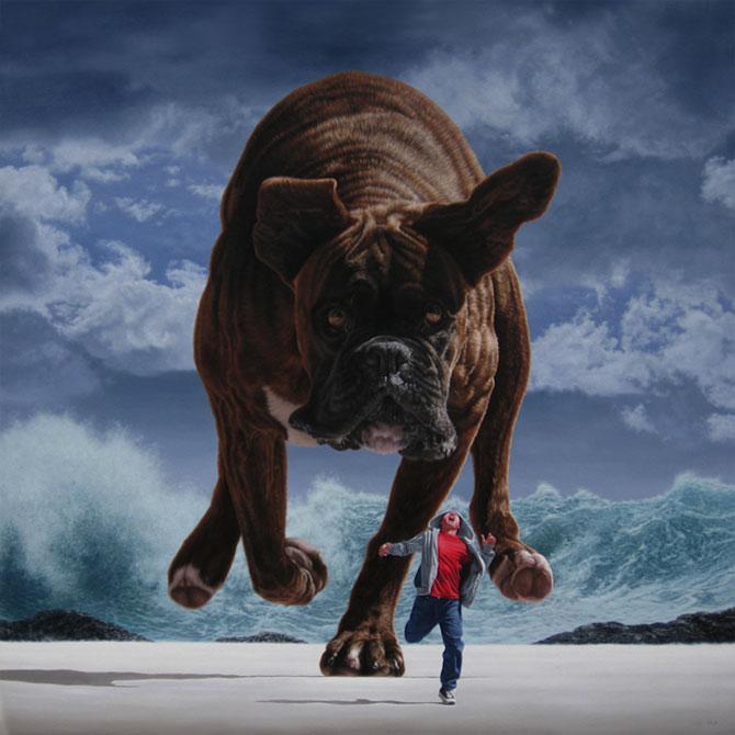 Frumuseţea şi imaginaţia, în picturi suprarealiste semnate de Joel Rea 211860