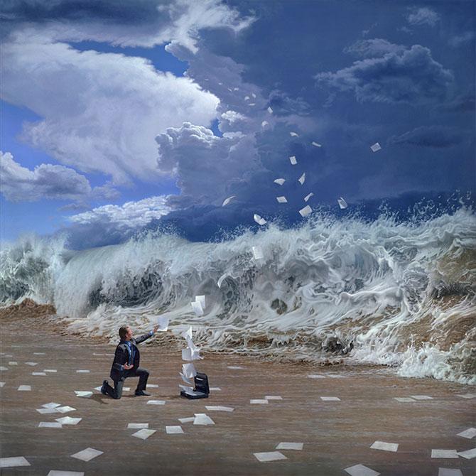 Frumuseţea şi imaginaţia, în picturi suprarealiste semnate de Joel Rea 211861