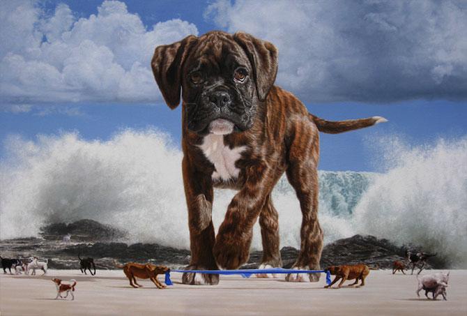 Frumuseţea şi imaginaţia, în picturi suprarealiste semnate de Joel Rea 211867