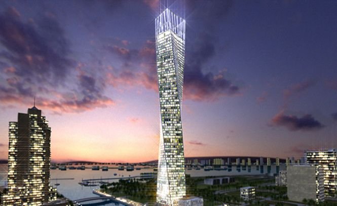 Cel mai înalt şi spectaculos bloc &quot;răsucit&quot; din lume, inaugurat în Dubai