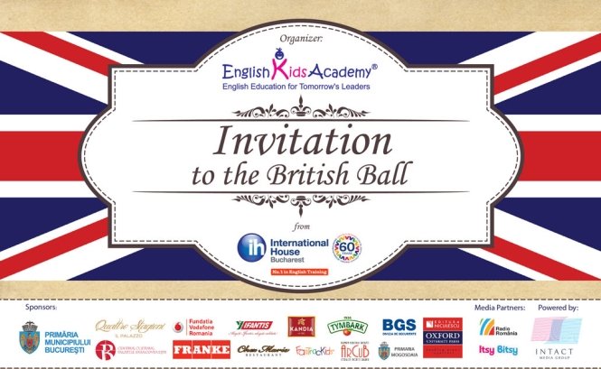 Balul Britanic, evenimentul culminant al anului şcolar 2012 – 2013, va avea loc vineri