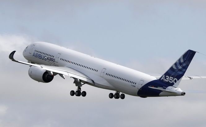 Airbus A350 a efectuat cu succes primul zbor de încercare