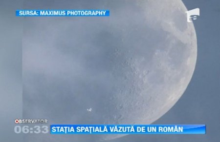 A Romanian photographer is making a huge stir on the internet with a unique image featuring the International Space Station