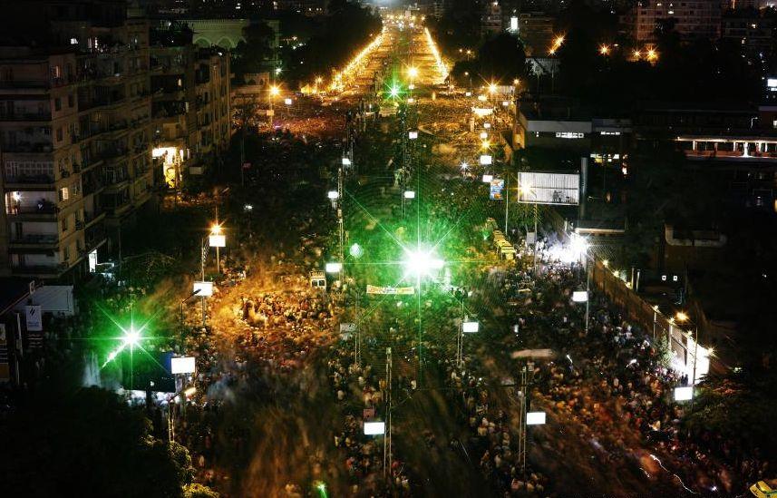 CEA MAI MARE MANIFESTAŢIE DIN ISTORIA EGIPTULUI: Milioane de oameni cer "prăbuşirea regimului Morsi" 215199