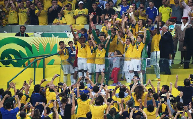 Brazilia a câştigat Cupa Confederaţiilor, după 3-0 în finala cu Spania