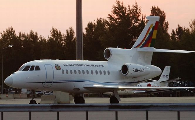 Avionul preşedintelui bolivian are VERDE pentru La Paz. Spania a oferit dreptul de survol