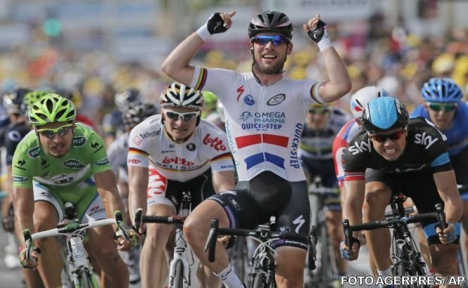 Mark Cavendish a câştigat etapa a cincea din Turul Franţei. Simon Gerrans rămâne în galben