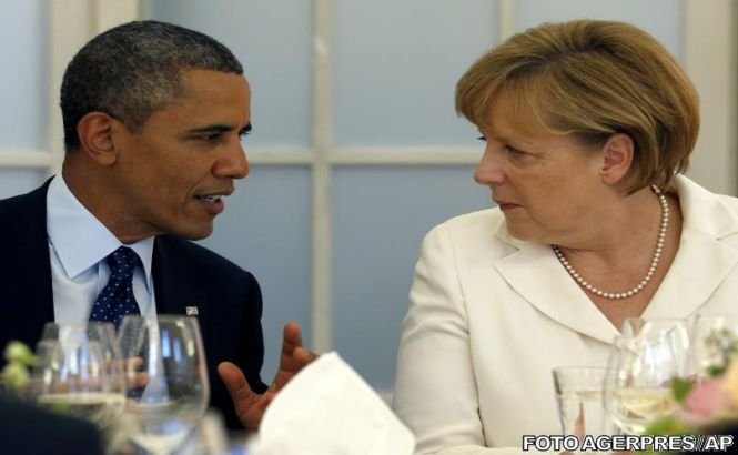Barack Obama i-a dat asigurări Angelei Merkel că SUA „iau în serios&quot; îngrijorările europene