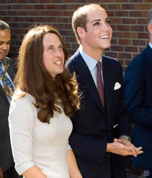 Imaginea pe care nu au înţeles-o mulţi oameni la prima vedere. Cum arată în poza asta Ducele şi Ducesa de Cambridge 216010