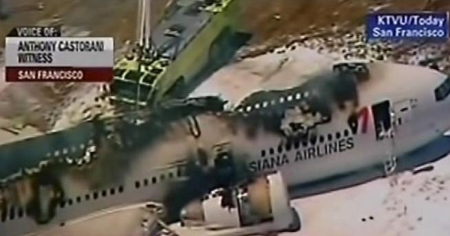 UPDATE: Doi morţi şi 182 de răniţi în urma prăbuşirii avionului Boeing 777 în San Francisco 216157