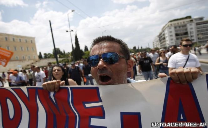 Primarul Atenei a fost „agresat fizic” de sindicalişti