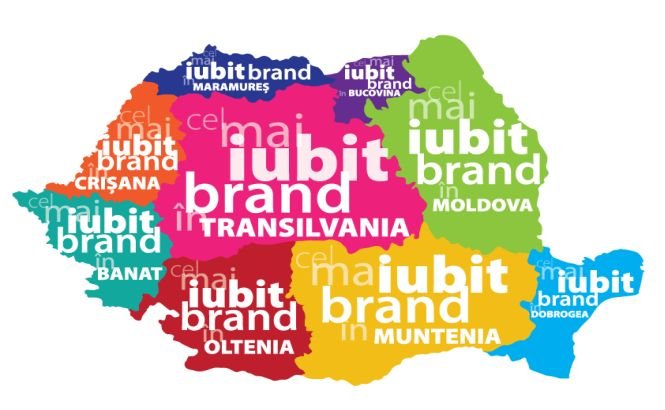 Harta Brandurilor Românești – susține cel mai iubit brand din regiunea ta!