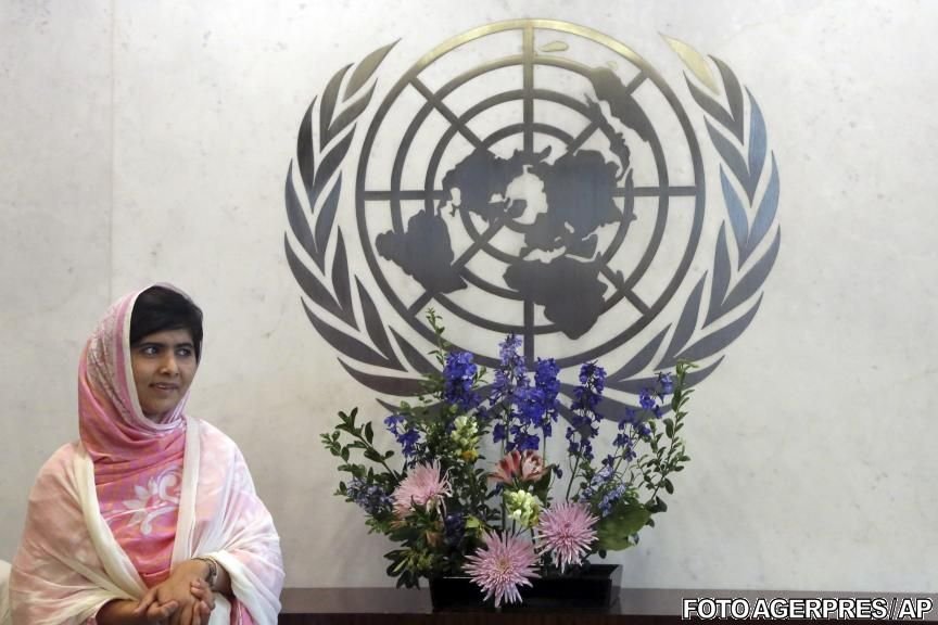 Malala, adolescenta pakistaneză rănită de talibani: Credeau că un glonţ ne va reduce la tăcere, dar au eşuat