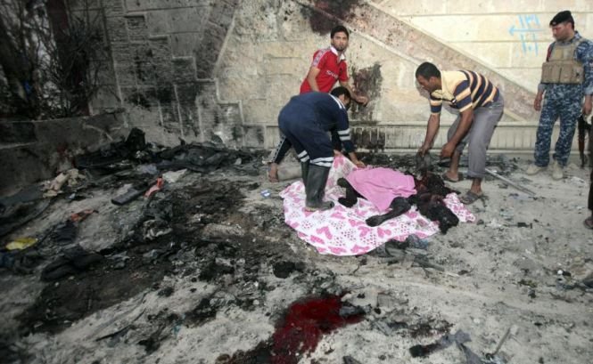Irak: 22 de persoane au fost ucice în atentatele teroriste de sâmbătă