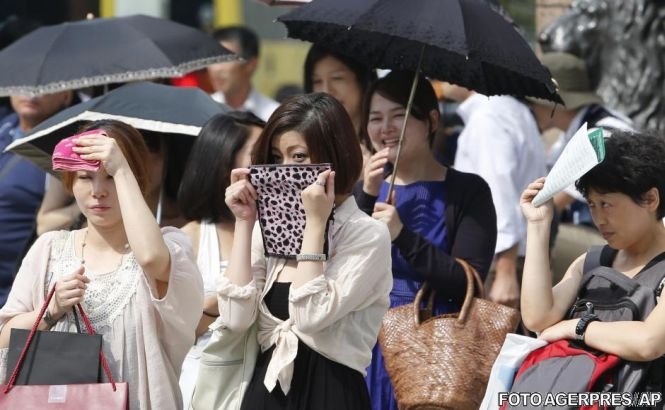 Peste 60 de persoane au murit la Tokyo din cauza căldurii excesive