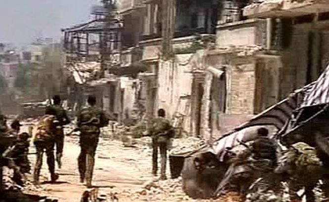 Armata siriană a preluat controlul oraşului Homs