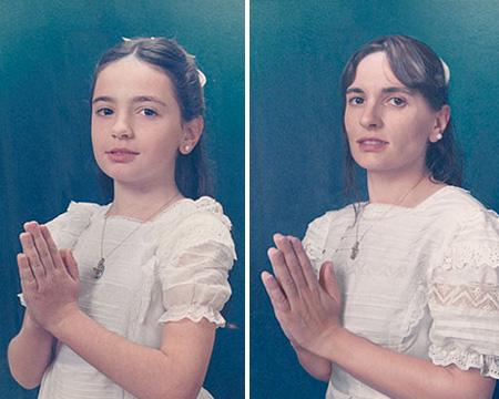 Cum am fost şi cum suntem. Pozele din copilărie, refăcute la maturitate 219415