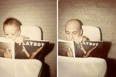 Cum am fost şi cum suntem. Pozele din copilărie, refăcute la maturitate 219416