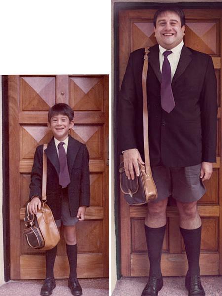 Cum am fost şi cum suntem. Pozele din copilărie, refăcute la maturitate 219426