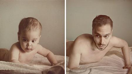 Cum am fost şi cum suntem. Pozele din copilărie, refăcute la maturitate 219428