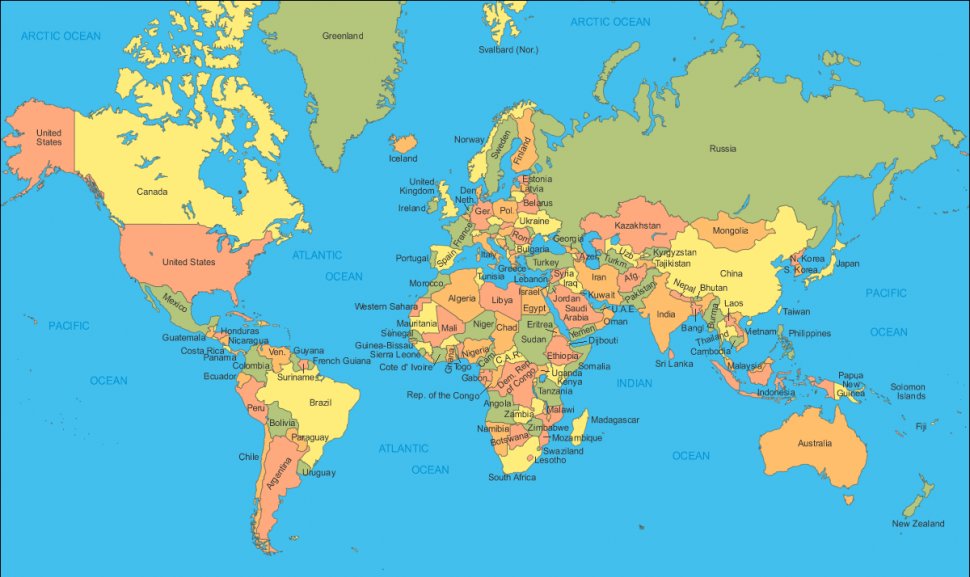 Harta lumii va fi schimbată. Va apărea un nou STAT ce are o populaţie de 40 de MILIOANE de locuitori