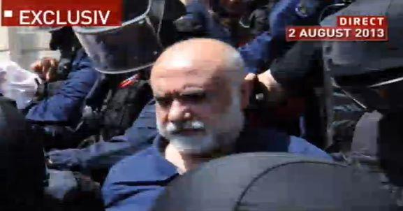 Imagini recente cu Omar Hayssam, difuzate în emisiunea Sinteza Zilei 220208