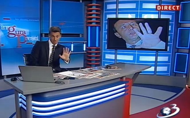 Mircea Badea: Băsescu se dădu la budigăul gol prin spaţiul public