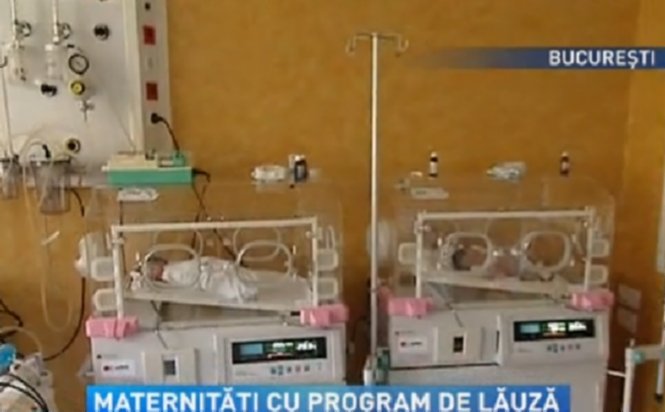 În Bucureşti, maternităţile nu mai au locuri în incubatoare pentru copiii născuţi prematur