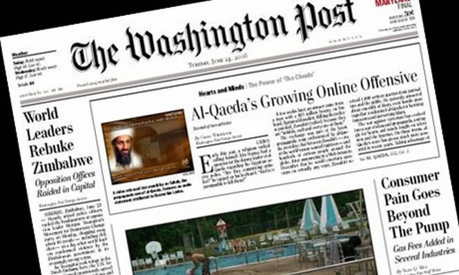 Publicaţia americană Washington Post, cumpărată de proprietarul Amazon.com