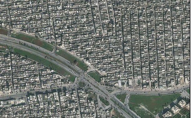 Imaginile realizate din spaţiu care arată distrugerile provocate de războiul din Siria 220770