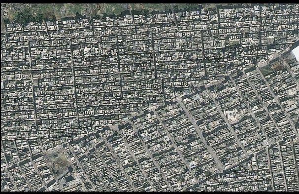 Imaginile realizate din spaţiu care arată distrugerile provocate de războiul din Siria 220772