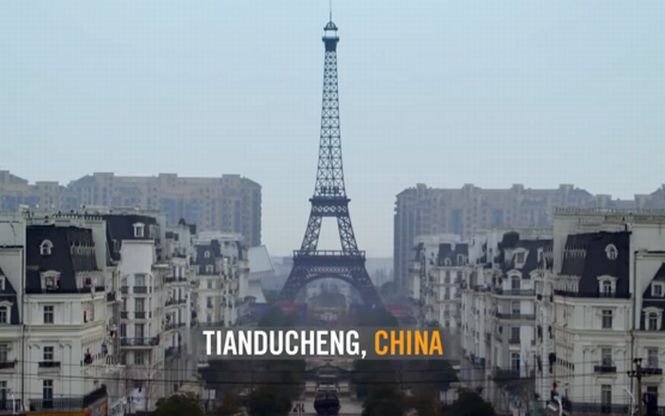 Capitala Franţei s-a mutat în China. Imagini cu Parisul asiatic