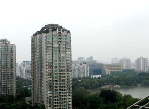 Şi-a făcut propriul său MUNTE pe terasa blocului în care locuieşte 221304