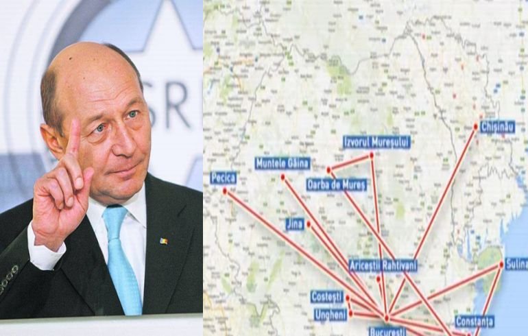 Băsescu aleargă după procente. Peste 15.000 de euro ne-au costat plimbările lui Băsescu din ultima lună şi jumătate