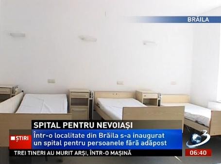 Spital pentru persoanele fără adăpost, inaugurat în Brăila