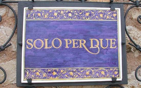 "Solo Per Due", restaurantul cel mai mic şi mai exclusivist din lume 222224