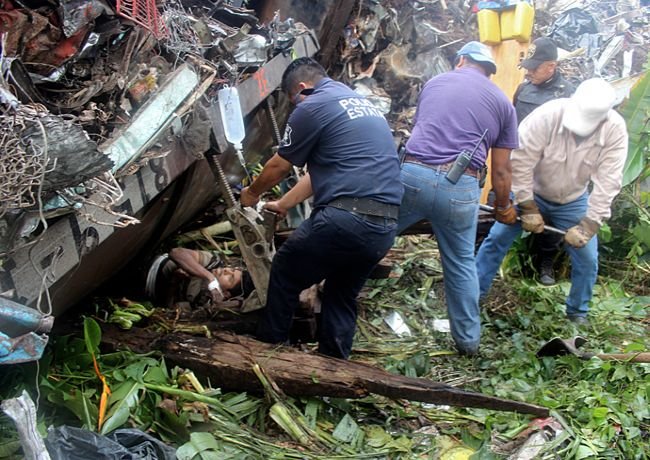 Hoţii de fier vechi, răspunzători pentru accidentul feroviar din Mexic