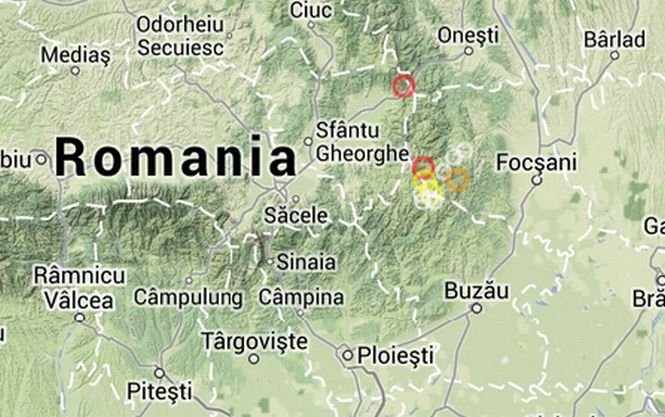 Două cutremure au avut loc în România, la 8 secunde unul după altul. Află cât de puternice au fost seismele produse în Transilvania şi Vrancea