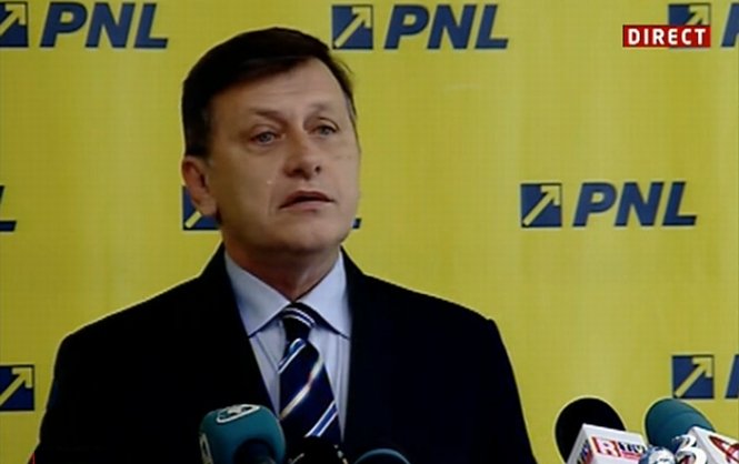 Crin Antonescu: PNL nu este la putere